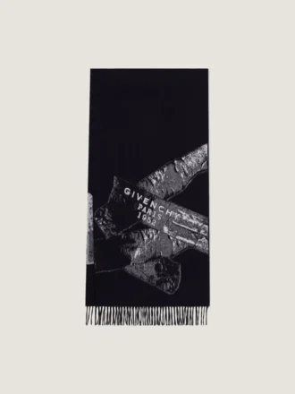 Givenchy Tape-tørklæde i kashmir Givenchy Tape-tørklæde i kashmir