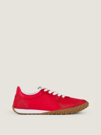 Glide sneakers i nylon og ruskind