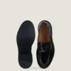 Herre-loafers i børstet læder Herre-loafers i børstet læder