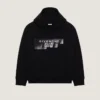 Hoodie-sweatshirt i fleece med Givenchy-båndprint Hoodie-sweatshirt i fleece med Givenchy-båndprint