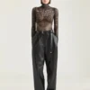 Krop i mesh med Givenchy-signatur Krop i mesh med Givenchy-signatur