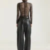 Krop i mesh med Givenchy-signatur Krop i mesh med Givenchy-signatur