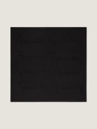 Kvadrat i silkejacquard med Givenchy-signatur