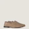 Label-loafers i ruskind Label-loafers i ruskind
