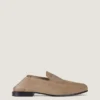Label-loafers i ruskind Label-loafers i ruskind