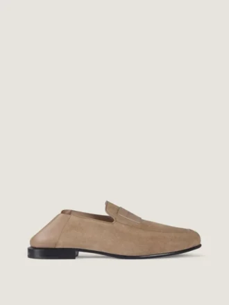 Label-loafers i ruskind