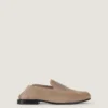 Label-loafers i ruskind Label-loafers i ruskind