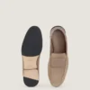Label-loafers i ruskind Label-loafers i ruskind