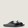 Label Slide-mules i gummi