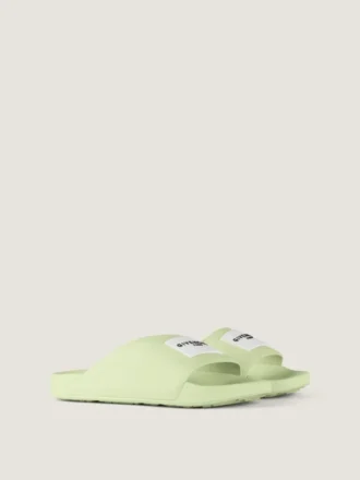 Label Slide-mules i gummi Label Slide-mules i gummi