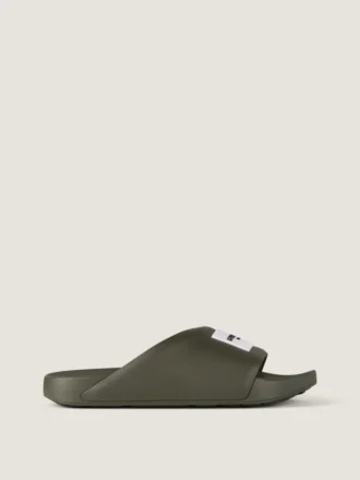 Label Slide-mules i gummi Label Slide-mules i gummi