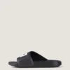 Label Slide-mules i gummi