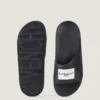 Label Slide-mules i gummi
