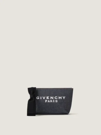 Lille Givenchy-taske i denim med sløjfe