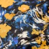 Losange i silke med blomsterprint Losange i silke med blomsterprint