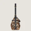 Mellemstor Voyou Bag i pony-effekt læder med leopardmønster Mellemstor Voyou Bag i pony-effekt læder med leopardmønster