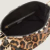 Mellemstor Voyou Bag i pony-effekt læder med leopardmønster Mellemstor Voyou Bag i pony-effekt læder med leopardmønster