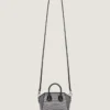 Micro Antigona Bag i satin med strass