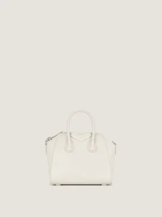 Mini Antigona Bag i Box-læder