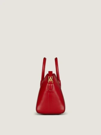 Mini Antigona Bag i Box-læder