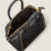 Mini Antigona Bag i Box-læder med nitter