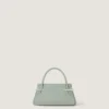 Mini-taske i kornet læder Mini-taske i kornet læder