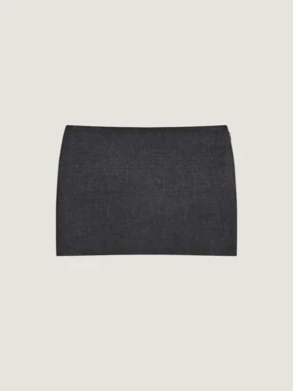 Miniskirt i uld