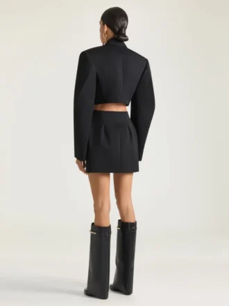 Miniskirt i uld