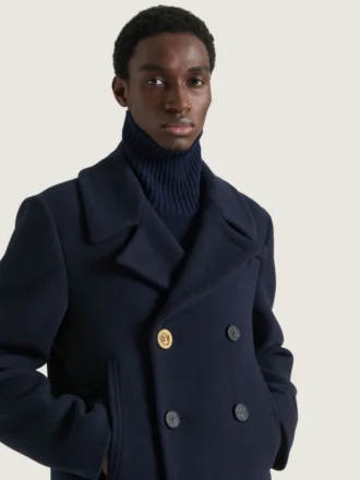 Peacoat i uld Peacoat i uld