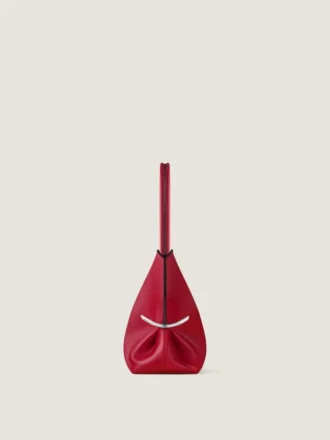 Pinch Squeezed vandret totebag i nappalæder