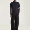 Polo i bomuld med Givenchy Paris grosgrain Polo i bomuld med Givenchy Paris grosgrain