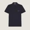 Polo i bomuld med Givenchy Paris grosgrain Polo i bomuld med Givenchy Paris grosgrain