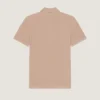 Polo i bomuld med Givenchy Paris grosgrain