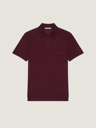 Polo i bomuld med Givenchy-patch