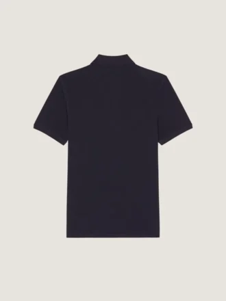 Polo i piqué-bomuld med Givenchy Paris-broderi