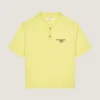 Polo-top i uld og kashmir Polo-top i uld og kashmir