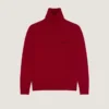 Rullekravesweater i uld og kashmir Rullekravesweater i uld og kashmir