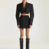 Miniskirt i uld