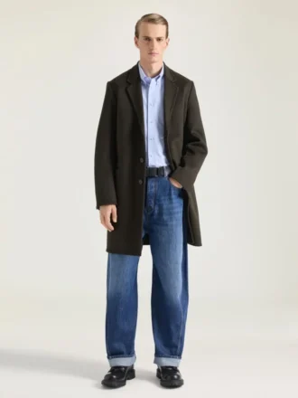 Skjorte i bomulds-oxford med Givenchy Paris-broderi