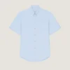 Skjorte i bomulds-oxford med Givenchy Paris-jacquard Skjorte i bomulds-oxford med Givenchy Paris-jacquard