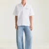 Skjorte i poplin med Givenchy-stempelprint Skjorte i poplin med Givenchy-stempelprint