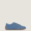 Slanke sneakers i denim