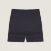 Strikkede shorts med mesh-detaljer