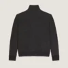 Sweatshirt med lynlås i uld med Givenchy Paris Gros Grain Sweatshirt med lynlås i uld med Givenchy Paris Gros Grain