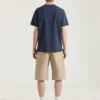 T-shirt i bomuld med Givenchy Paris-broderi