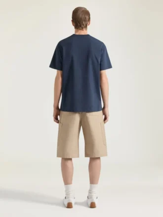 T-shirt i bomuld med Givenchy Paris-broderi