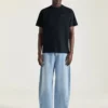 T-shirt i bomuld med Givenchy Paris Gros Grain T-shirt i bomuld med Givenchy Paris Gros Grain