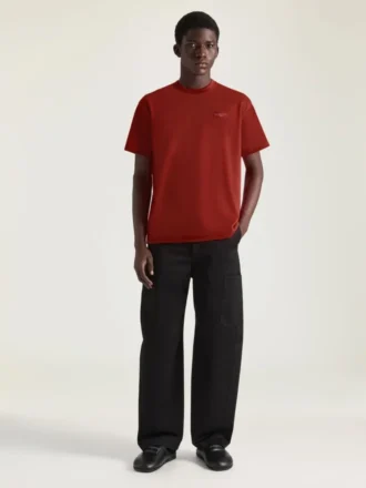 T-shirt i bomuld med Givenchy Paris Gros Grain