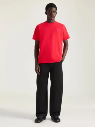 T-shirt i bomuld med Givenchy Paris Gros Grain