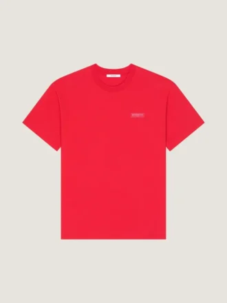 T-shirt i bomuld med Givenchy Paris Gros Grain